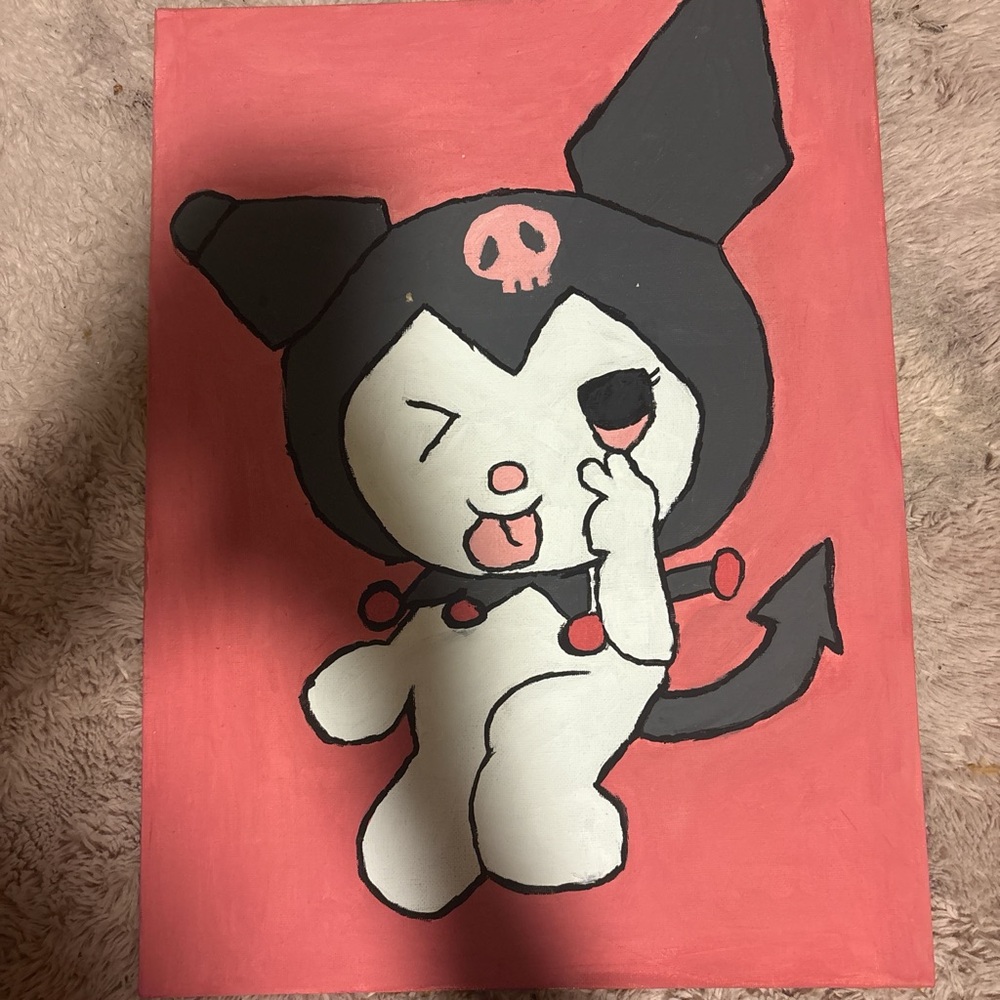 Cute Character Canvas Art